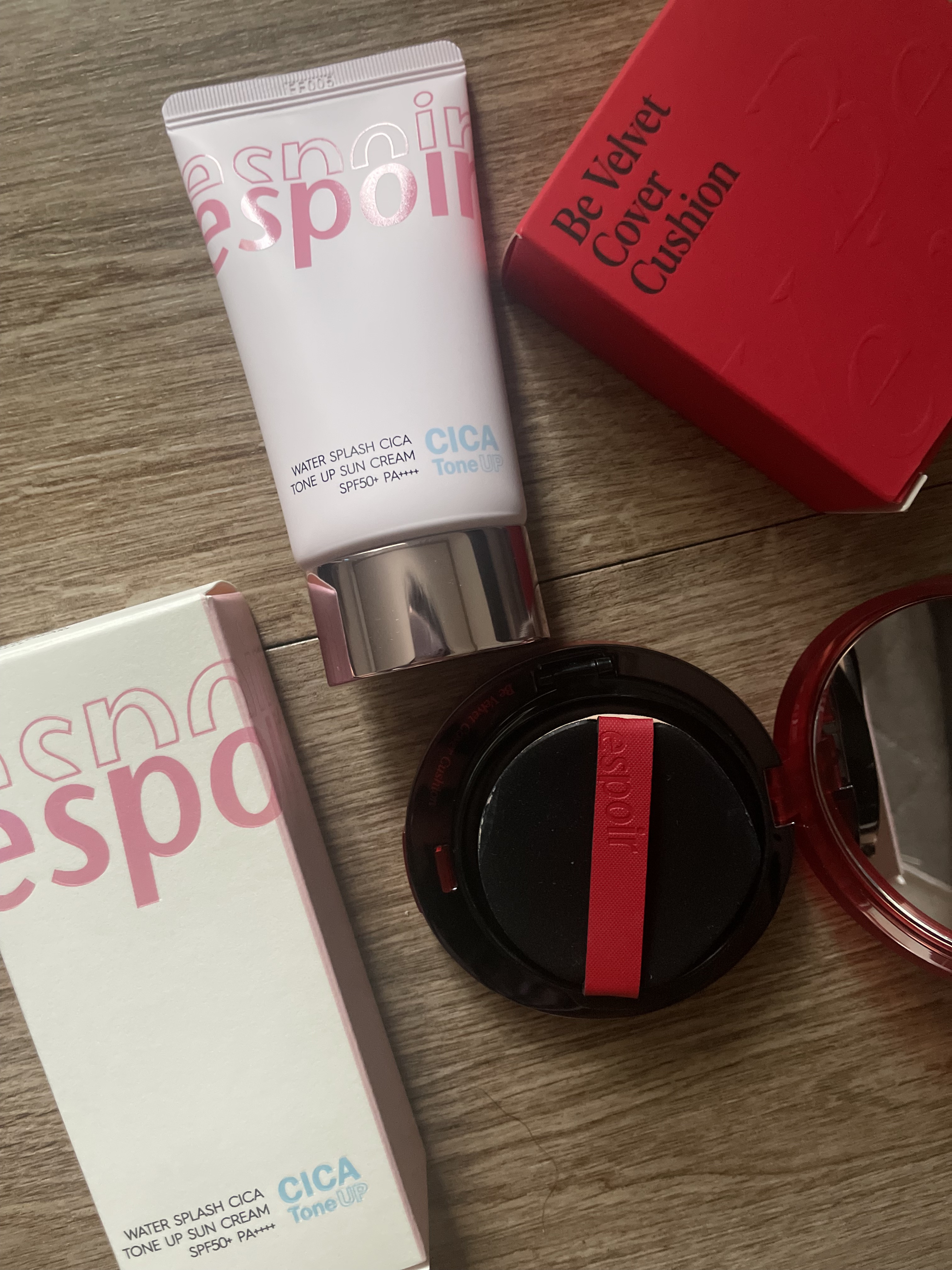 ウォータースプラッシュシカトーンアップクリーム/espoir/化粧下地を使ったクチコミ（1枚目）