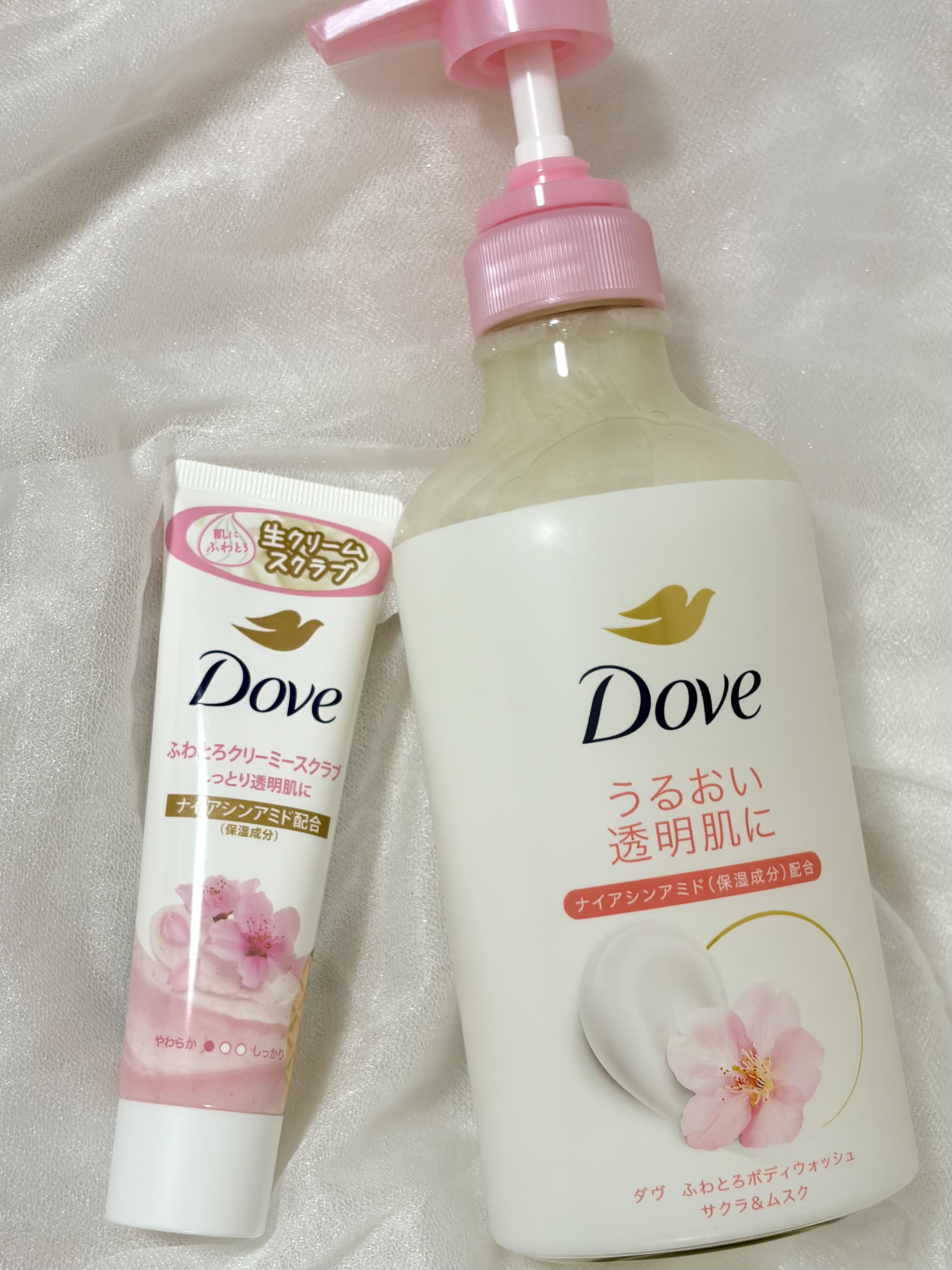 ふわとろボディウォッシュ サクラ＆ムスク/ダヴ/ボディソープを使ったクチコミ（3枚目）