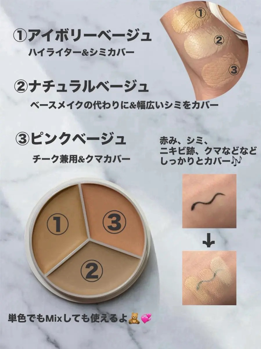 カバーアッププロコンシーラー/TFIT/パレットコンシーラーを使ったクチコミ（2枚目）