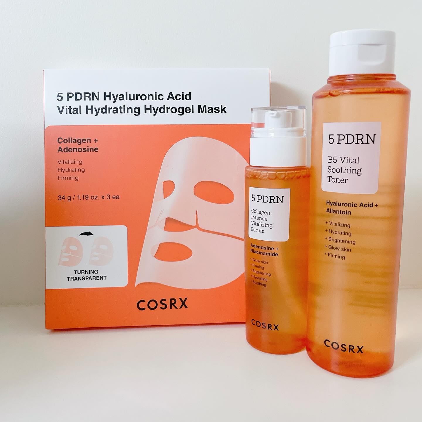 5 PDRN ヒアルロン酸 バイタル ハイドレイティング ハイドロゲルマスク/COSRX/シートマスク・パックを使ったクチコミ（1枚目）