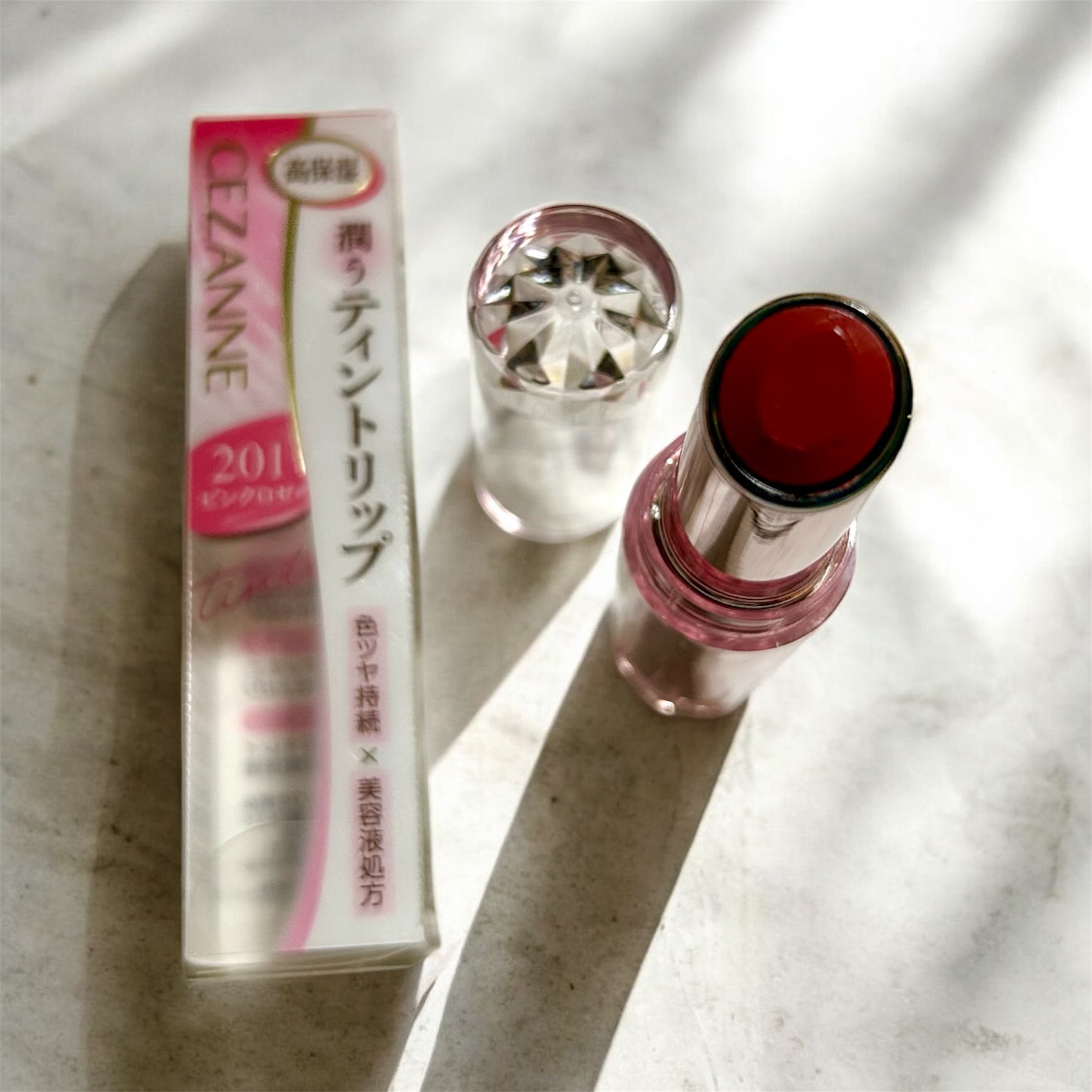 ラスティンググロスリップN/CEZANNE/口紅・グロス・リップライナー・リップケアを使ったクチコミ（3枚目）