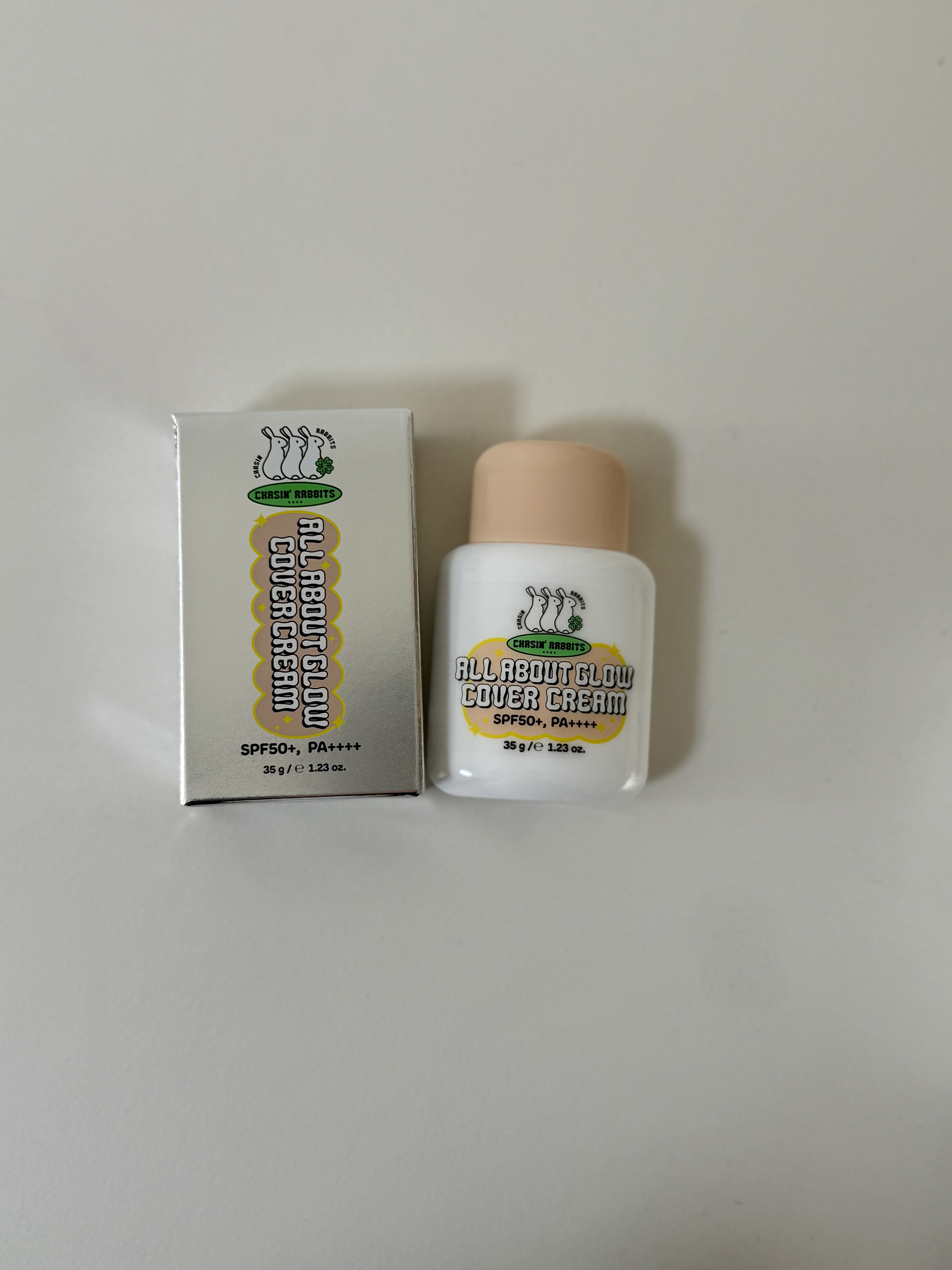 オールアバウトグロウカバークリーム/CHASIN'RABBITS/日焼け止めクリームを使ったクチコミ（1枚目）