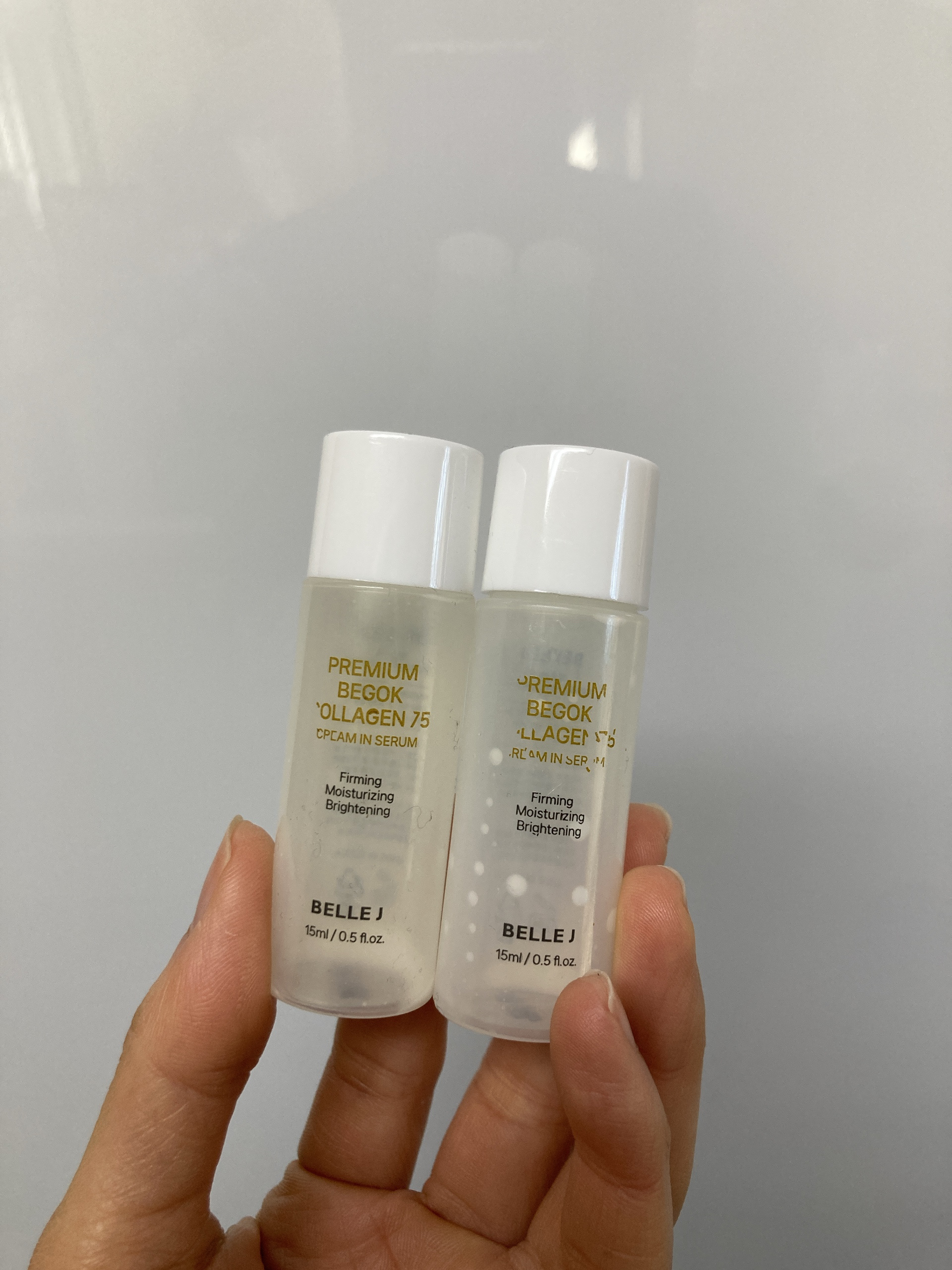 BELLE J PREMIUM BEGOK COLLAGEN 75 CREAM IN SERUM/BELLEJ/美容液を使ったクチコミ（1枚目）
