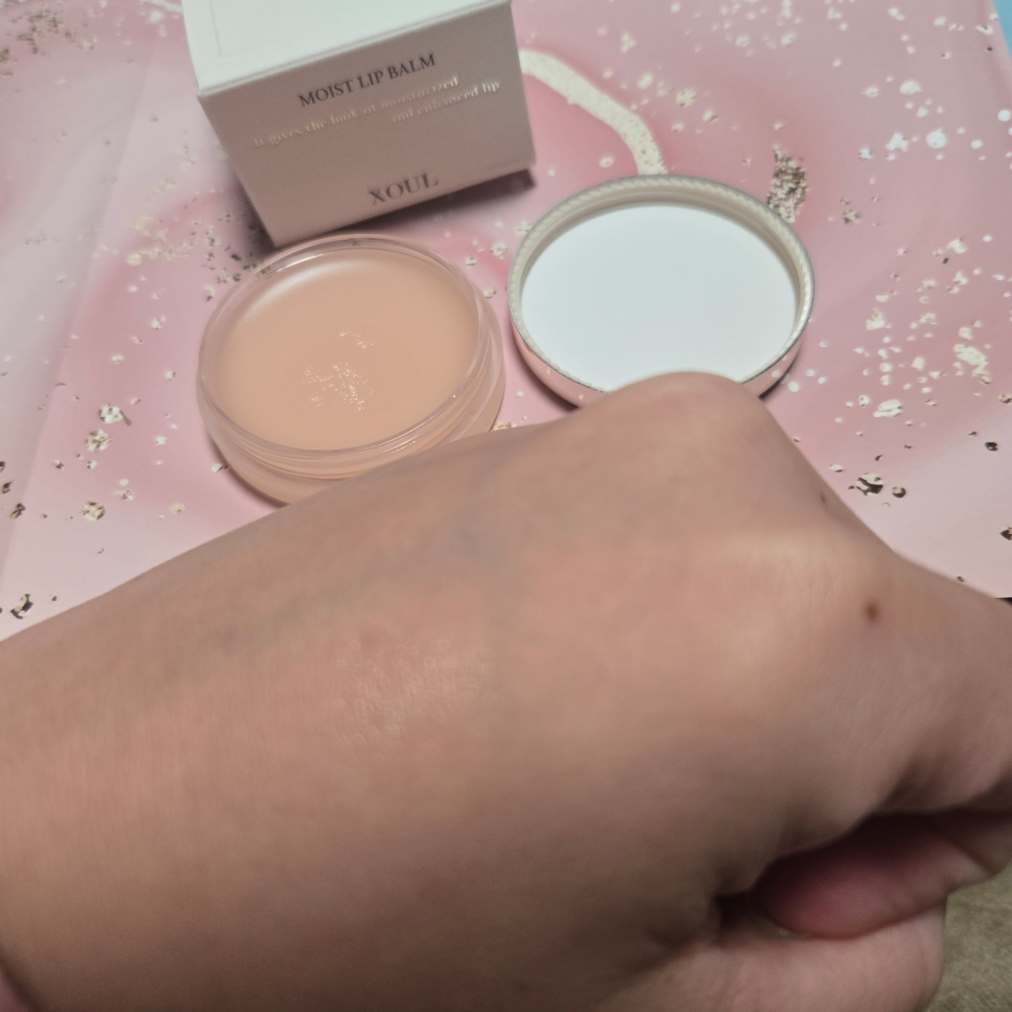 モイストリップバーム/XOUL/リップバームを使ったクチコミ（3枚目）
