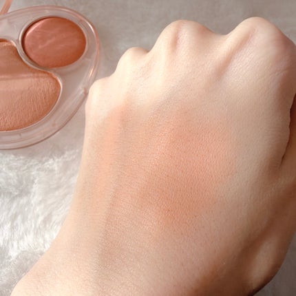 デュアルチークメロウ/fwee/ジェル・クリームチークを使ったクチコミ(5枚目)