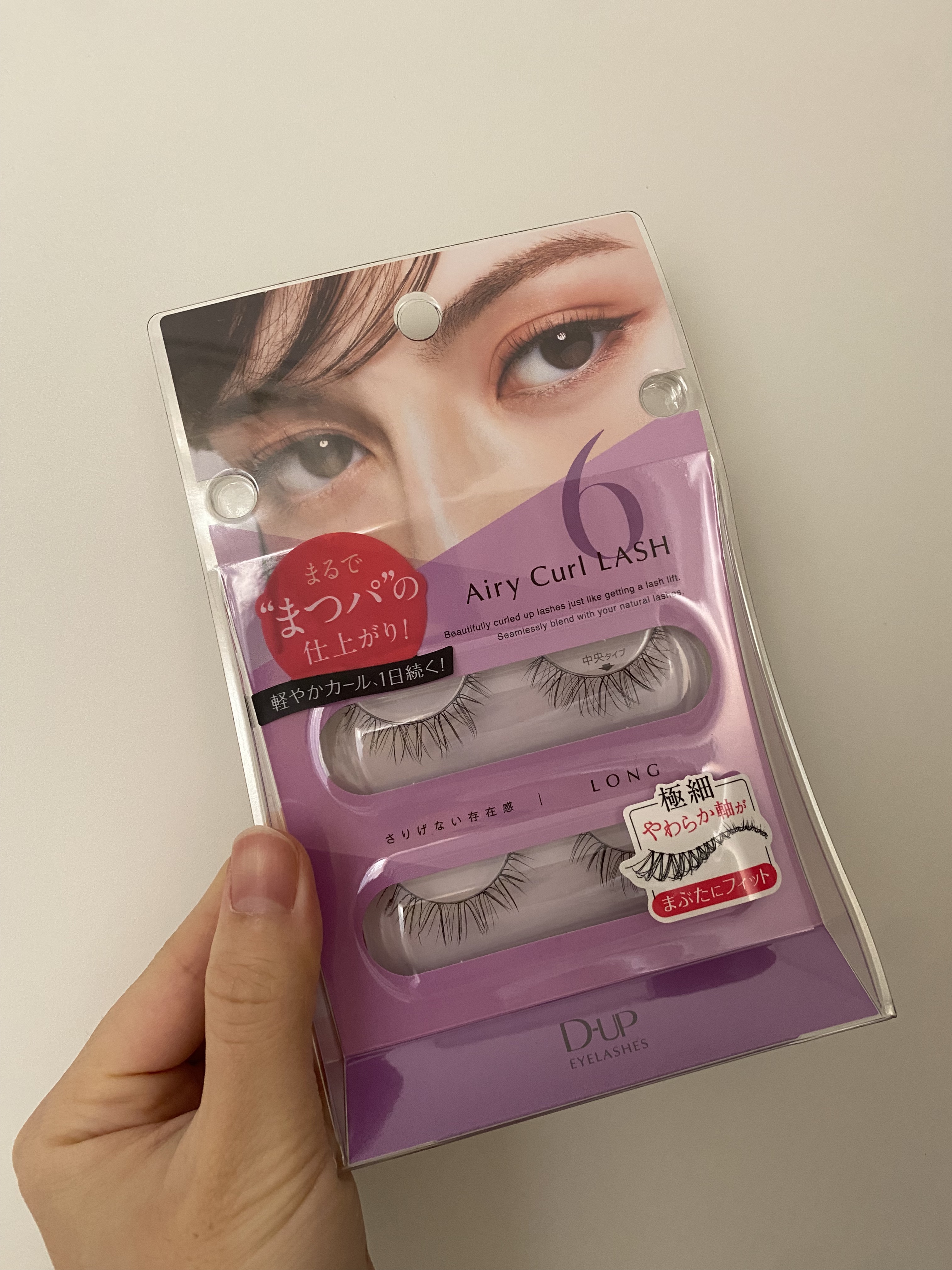 エアリーカールラッシュ/D-UP/つけまつげを使ったクチコミ（1枚目）