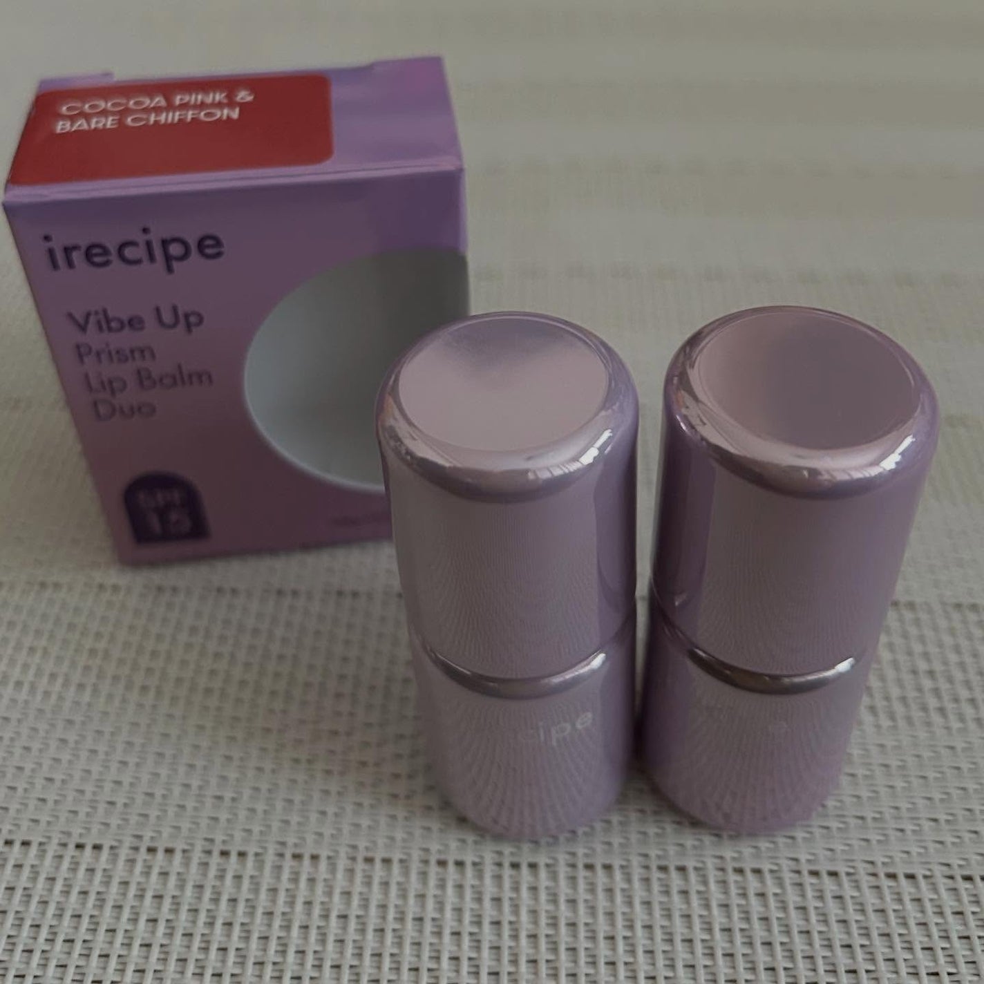 バイブアップライン リップバーム デュオセット/irecipe/メイクアップキットを使ったクチコミ(1枚目)