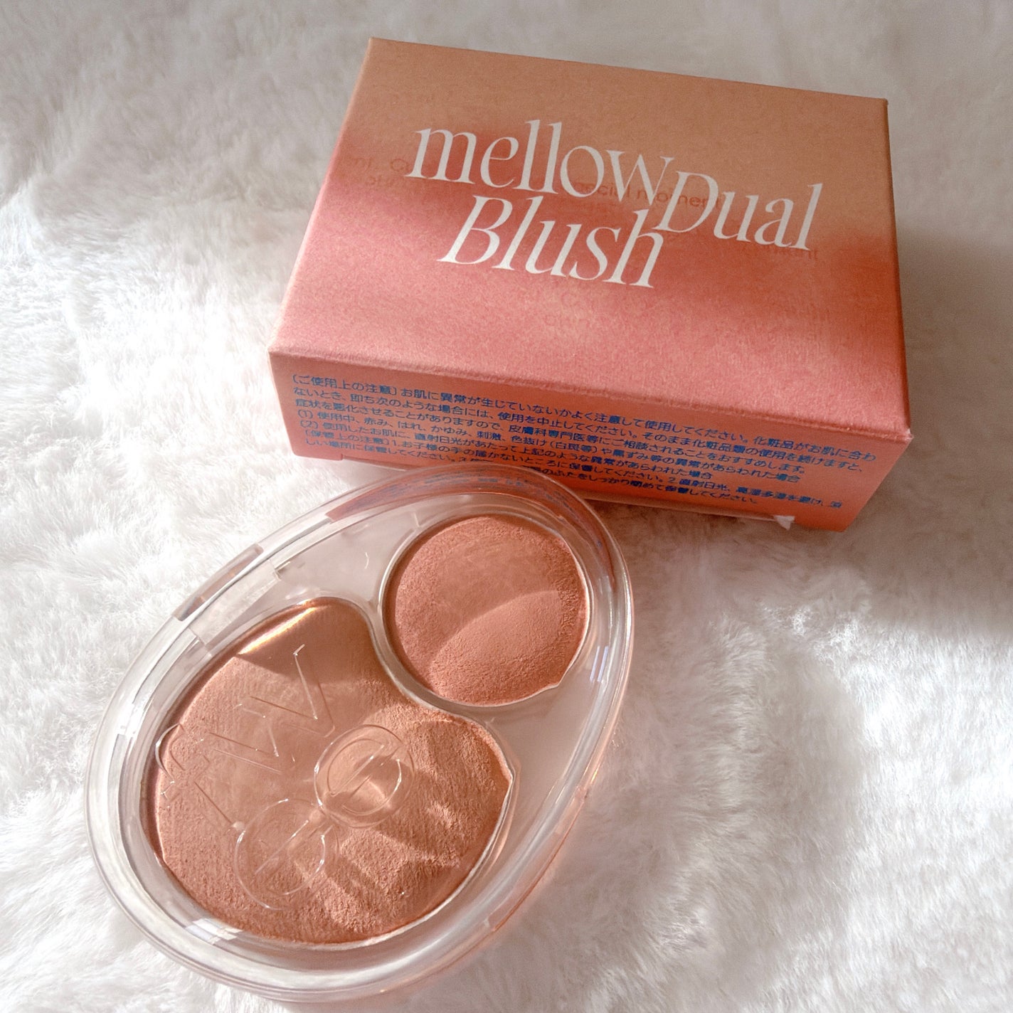 デュアルチークメロウ/fwee/ジェル・クリームチークを使ったクチコミ(9枚目)