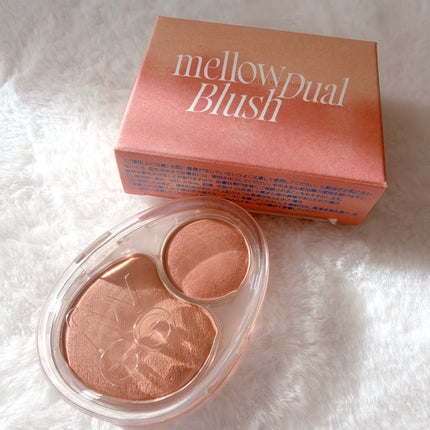 デュアルチークメロウ/fwee/ジェル・クリームチークを使ったクチコミ(9枚目)