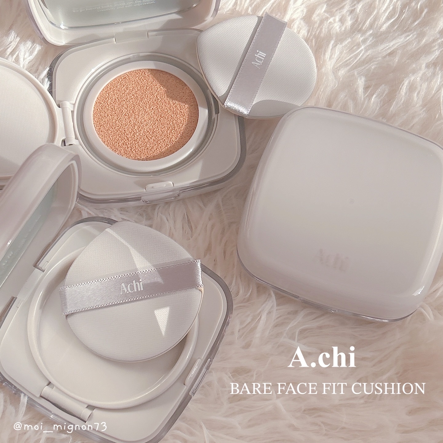 すっぴんフィットクッション/A.chi/クッションファンデーションを使ったクチコミ（1枚目）