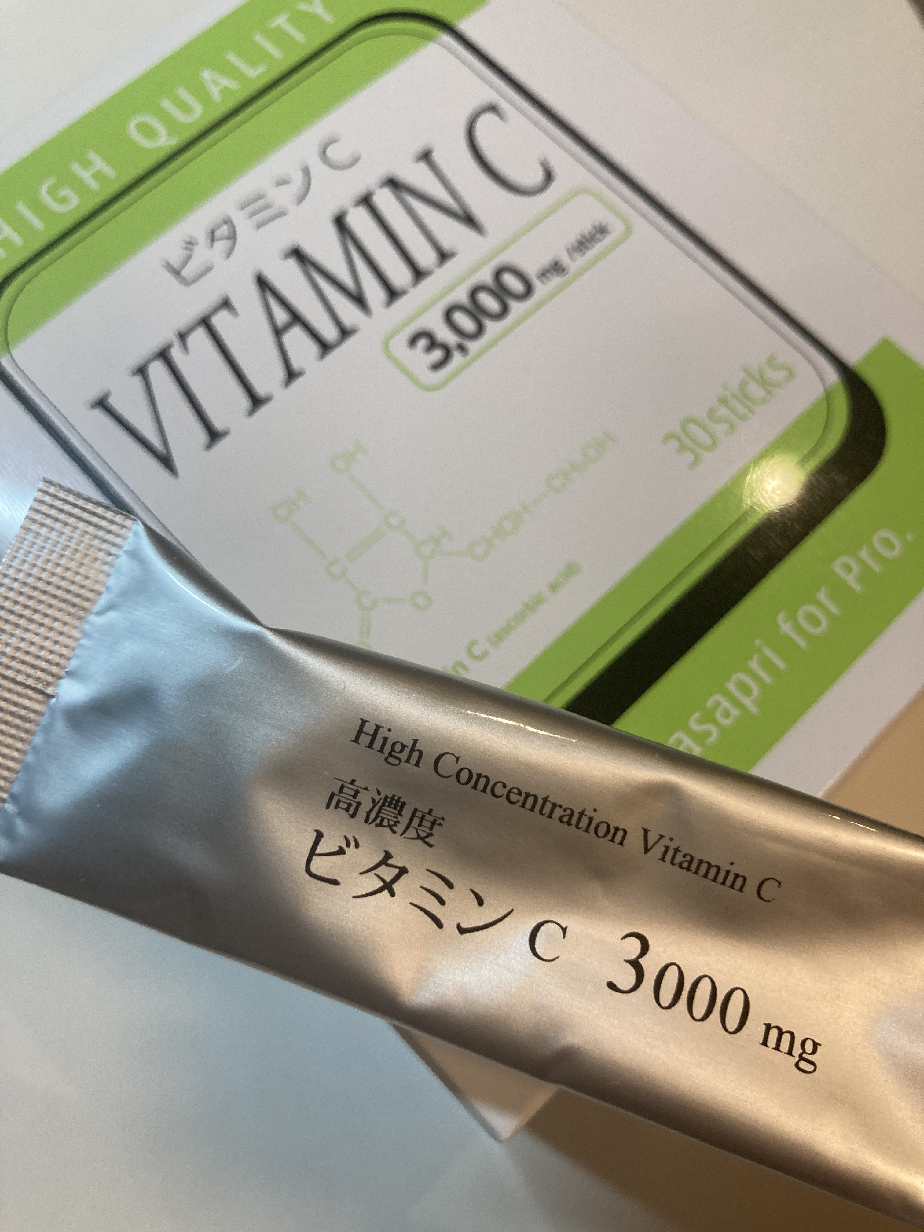 ワカサプリ ビタミンC 30包/ワカサプリ/美容サプリメントを使ったクチコミ（1枚目）