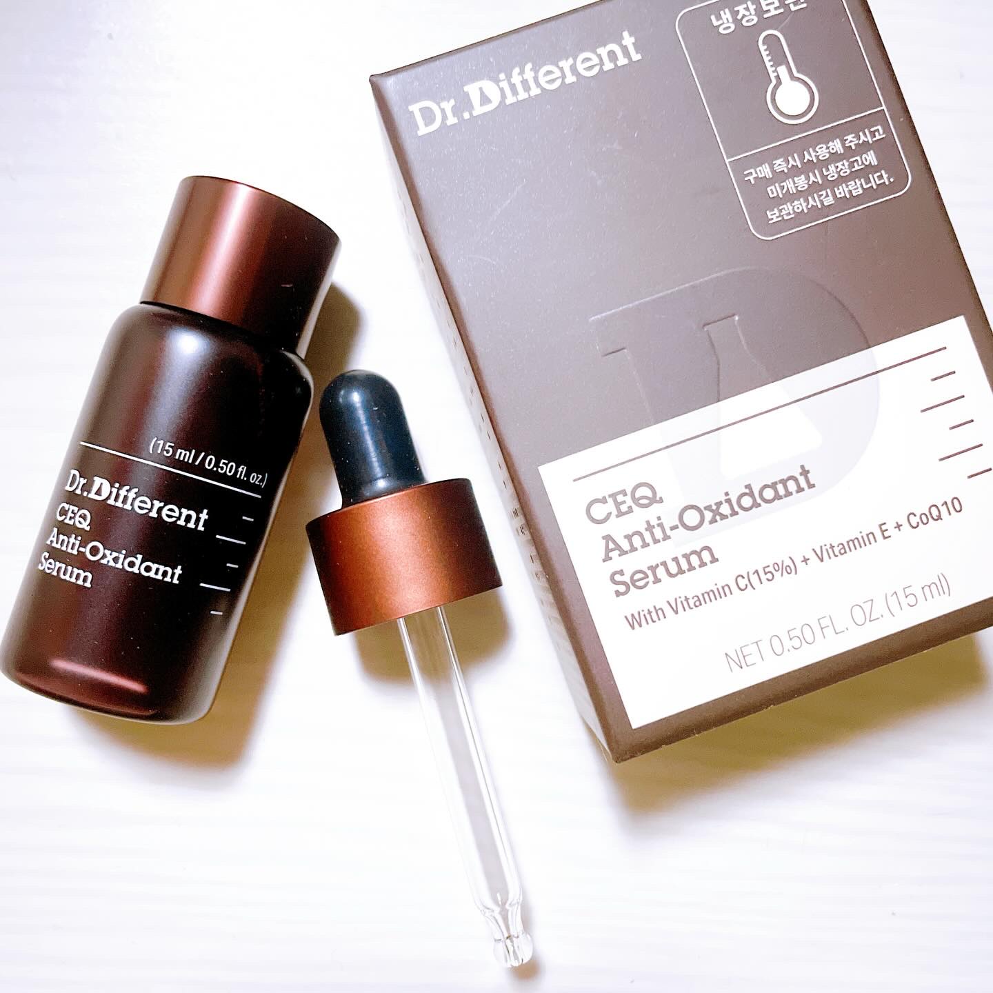CEQ アンチオキシデントセラム/Dr.Different/美容液を使ったクチコミ（2枚目）