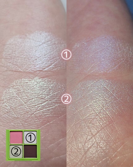 ベターザンパレット/rom&nd/アイシャドウパレットを使ったクチコミ(7枚目)