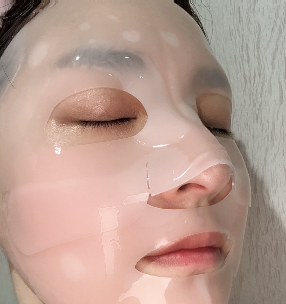 PDRNリジュべネティングフルインハイドロゲルマスク/SAM'U/シートマスク・パックを使ったクチコミ（3枚目）