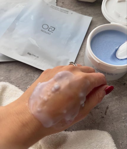 アズレンブルークレンジングバーム/原料工房/クレンジングバームを使ったクチコミ(6枚目)