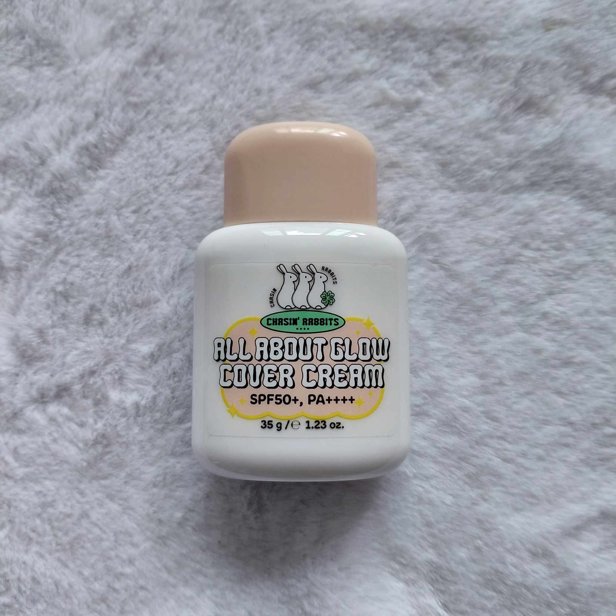 オールアバウトグロウカバークリーム/CHASIN'RABBITS/日焼け止めクリームを使ったクチコミ（1枚目）