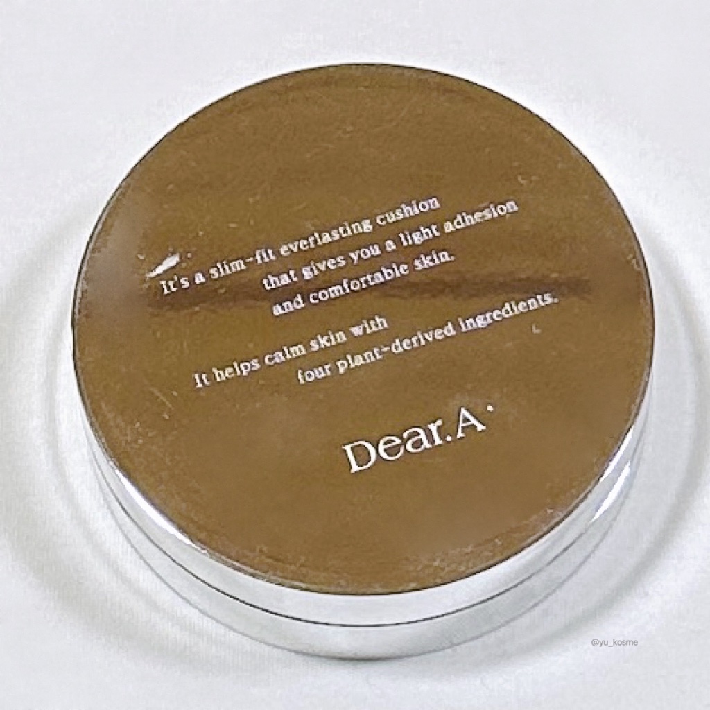 スリムフィット エバーラスティング クッション/Dear.A/クッションファンデーションを使ったクチコミ（1枚目）