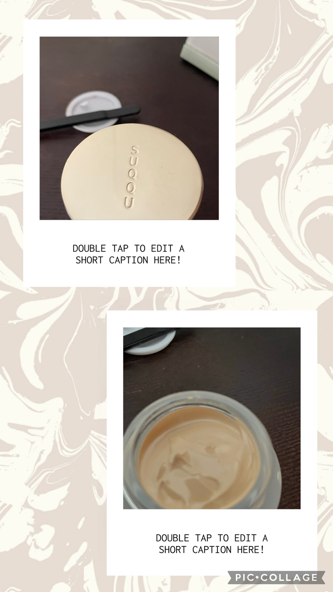 SUQQU ザ ファンデーション スターター キット
¥11,000
12月1日発売

もう来年早々には新しいクリームファンデが
出るそうですね。。。

でも、こちらも十分きれいです。
毛穴の所に塗っても何だかきれい。

埋める、、でもなく