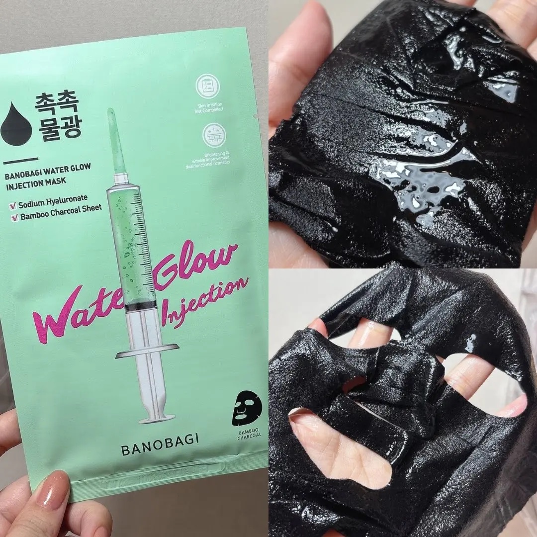 ウォーターグロウ インジェクションマスク/BANOBAGI/シートマスク・パックを使ったクチコミ（3枚目）