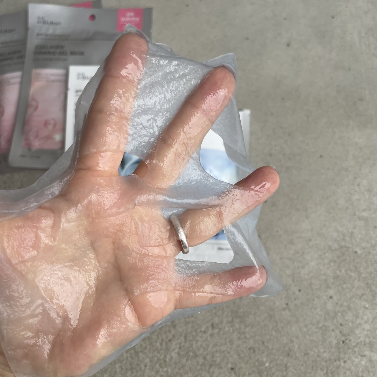 ブルバンヒアルロニック アシッド モイスチャー マスク/Bluban/シートマスク・パックを使ったクチコミ（2枚目）