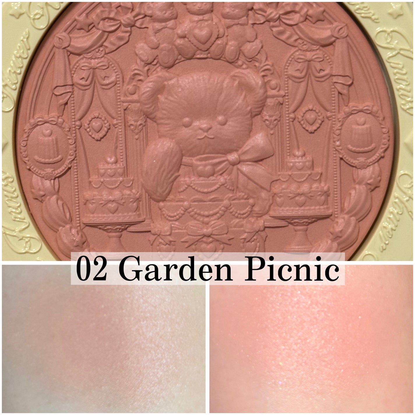 スウィーティーベア コレクション コーティング シルクサテン ブラッシュ/FlowerKnows/ジェル・クリームチークを使ったクチコミ(4枚目)