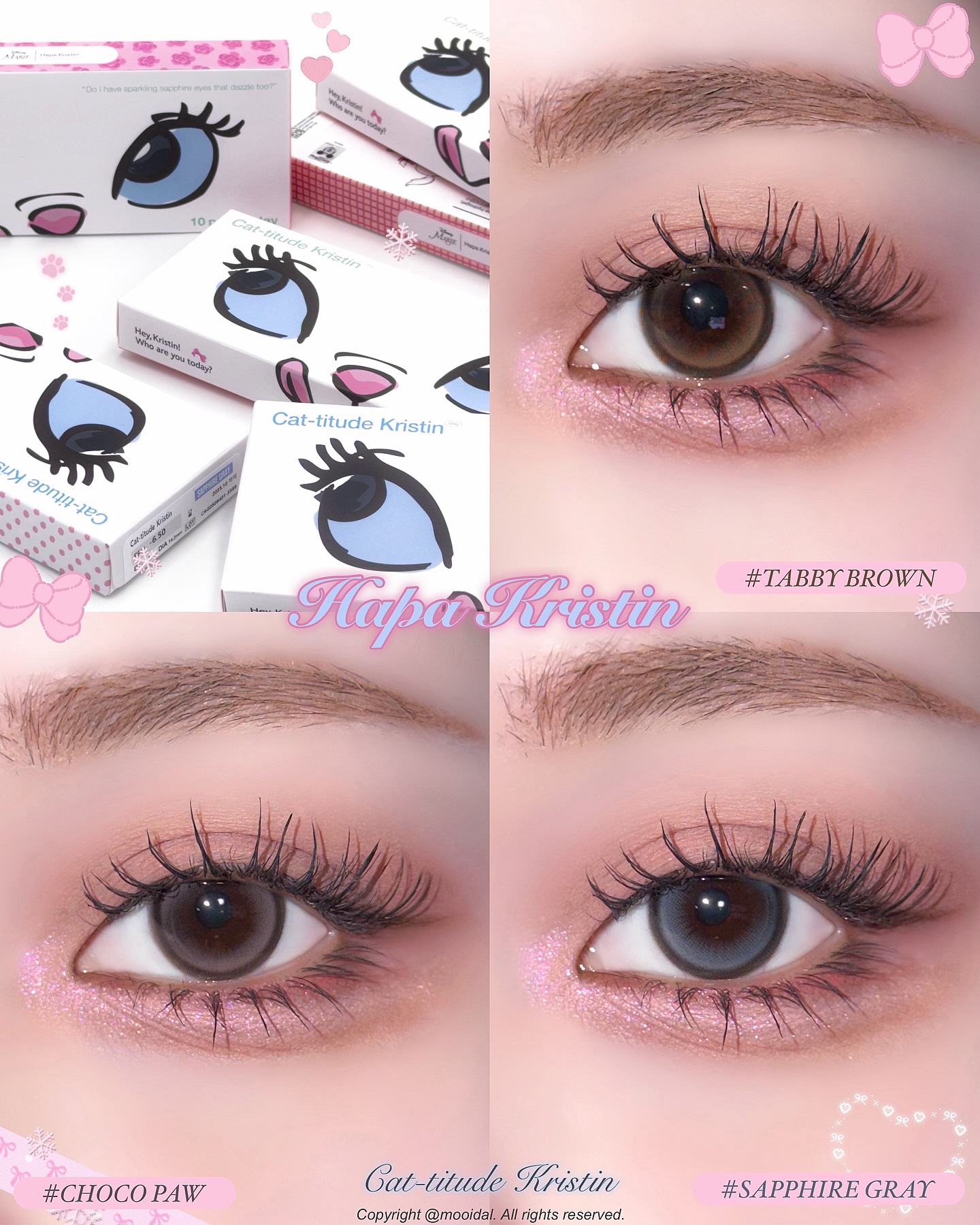 Cat-titude Kristin/Hapa kristin/ワンデー（１DAY）カラコンを使ったクチコミ（1枚目）