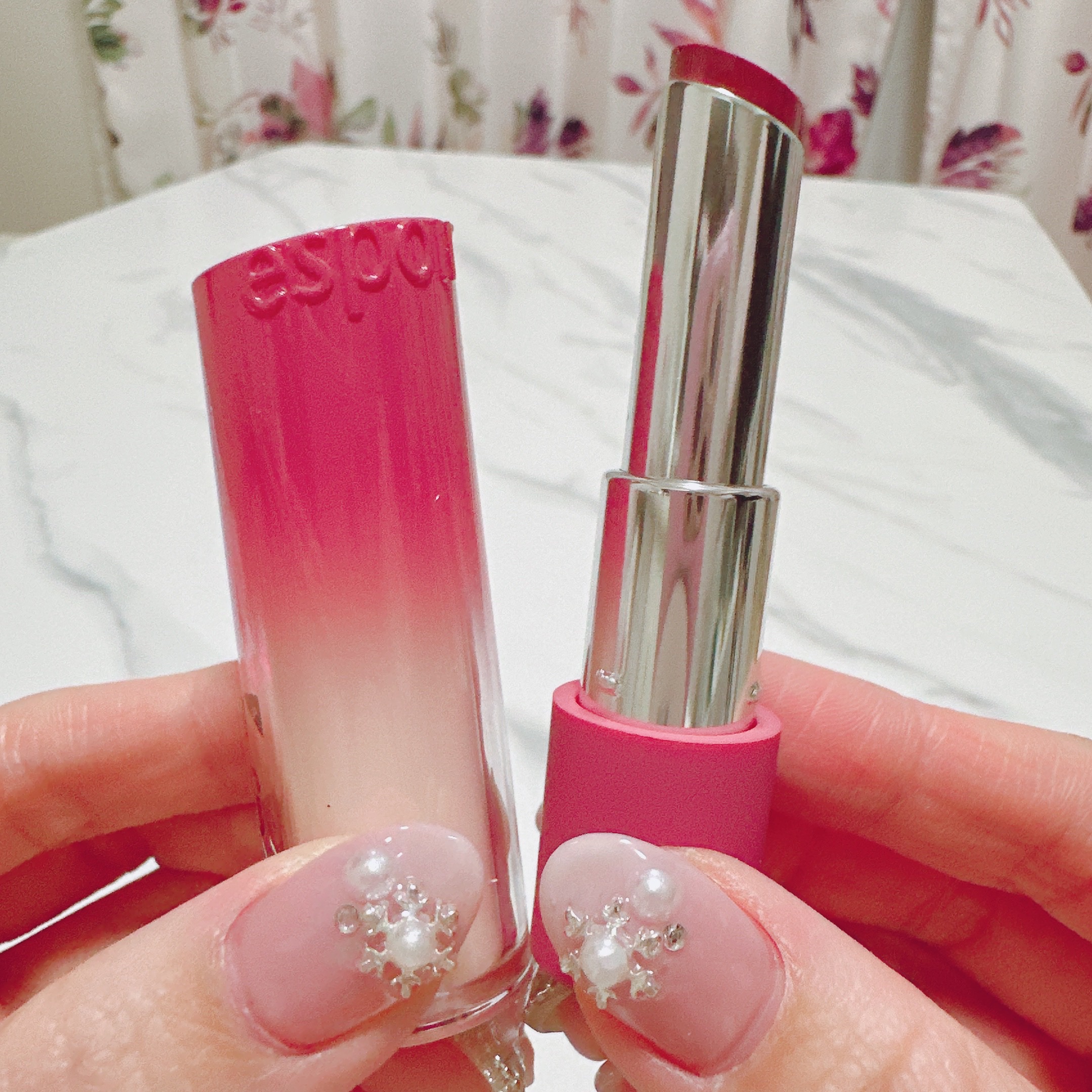 ノーウェアリップスティックバーミンググロー/espoir/口紅を使ったクチコミ（2枚目）