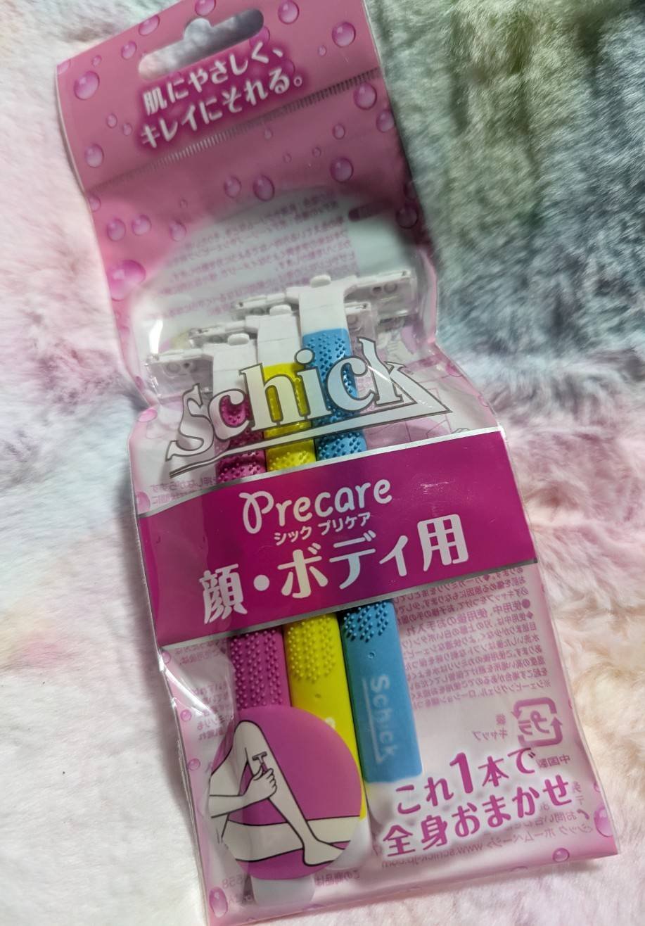 シック シックプリケアのクチコミ「恥ずかしながら普通の刃のカミソリが今だに怖くて使えないのでいつもシックプリケアです。

アロエ.....」（1枚目）