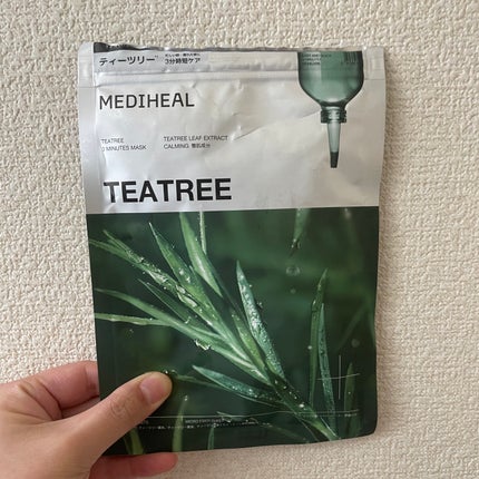 THE ティーツリー 3ミニッツ マスク/MEDIHEAL/シートマスク・パックを使ったクチコミ(1枚目)