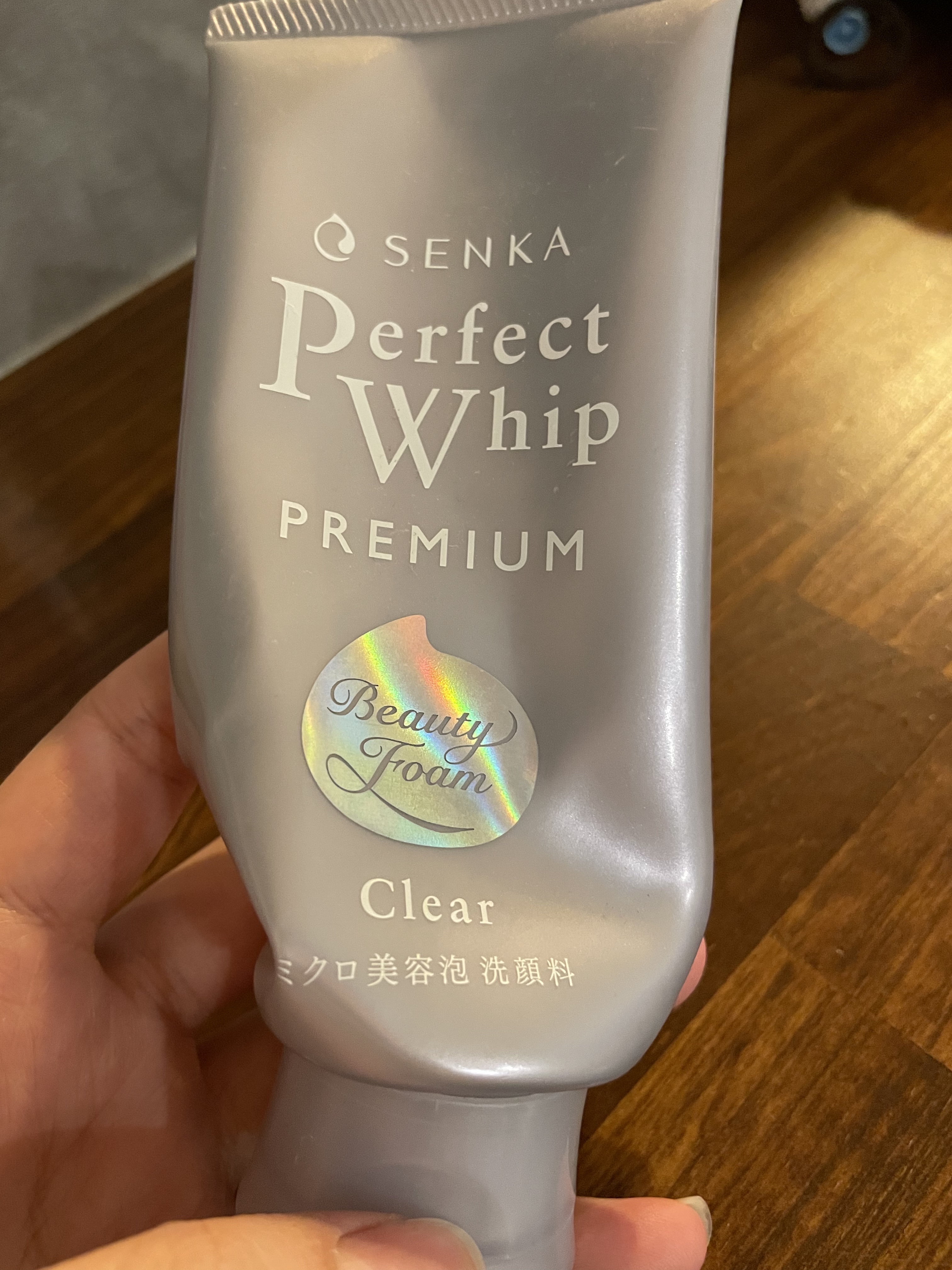 センカ　プレミアムパーフェクトホイップクリア　（医薬部外品）/SENKA（専科）/洗顔フォームを使ったクチコミ（1枚目）