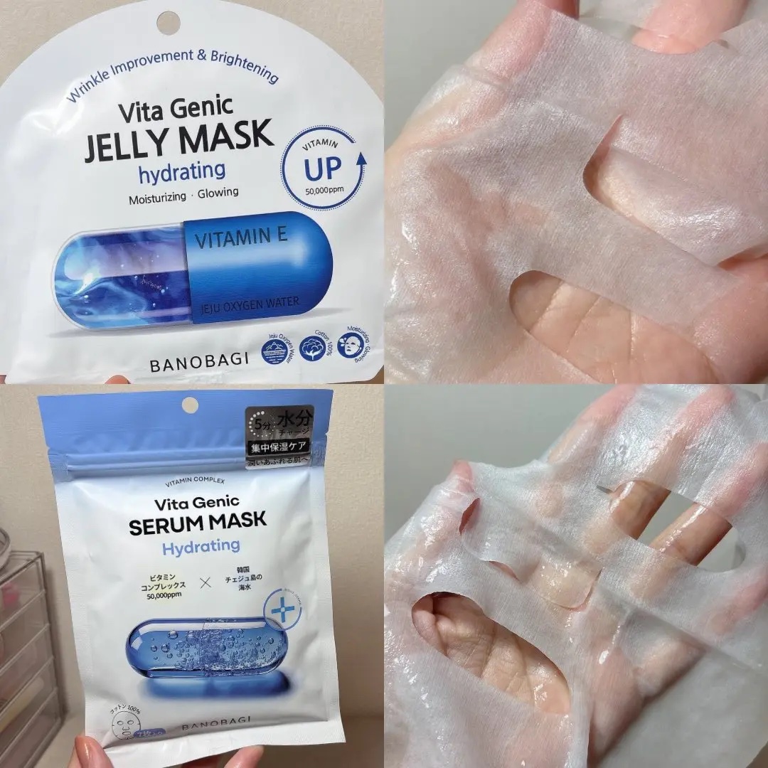 ウォーターグロウ インジェクションマスク/BANOBAGI/シートマスク・パックを使ったクチコミ（2枚目）