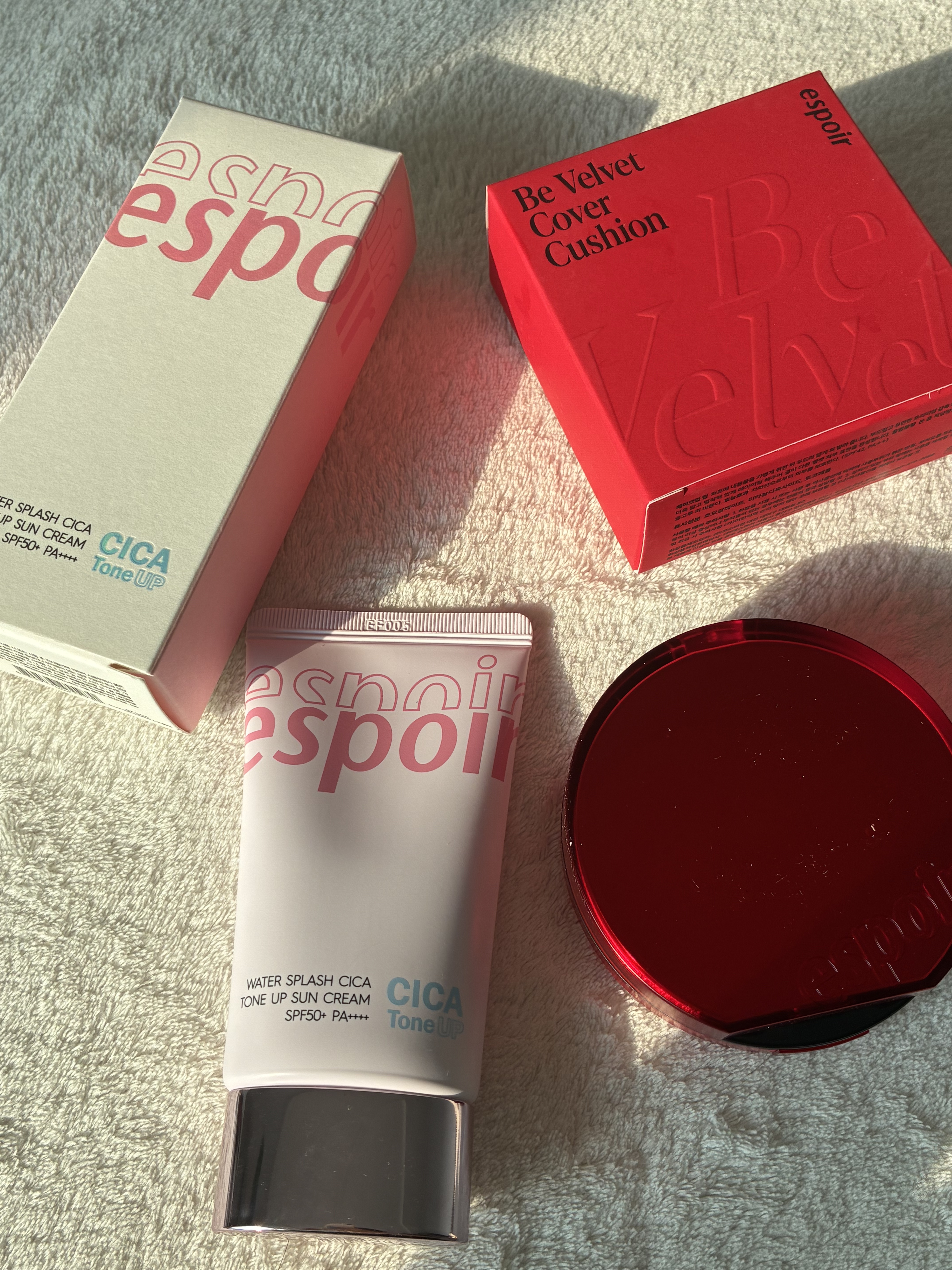 ウォータースプラッシュシカトーンアップクリーム/espoir/化粧下地を使ったクチコミ（1枚目）