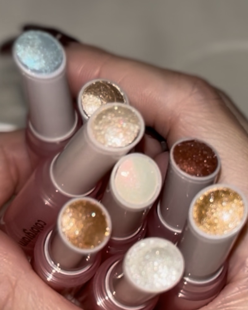 カラーグラム ぷるんジェリービームスティック/Colorgram/グリッターを使ったクチコミ（2枚目）