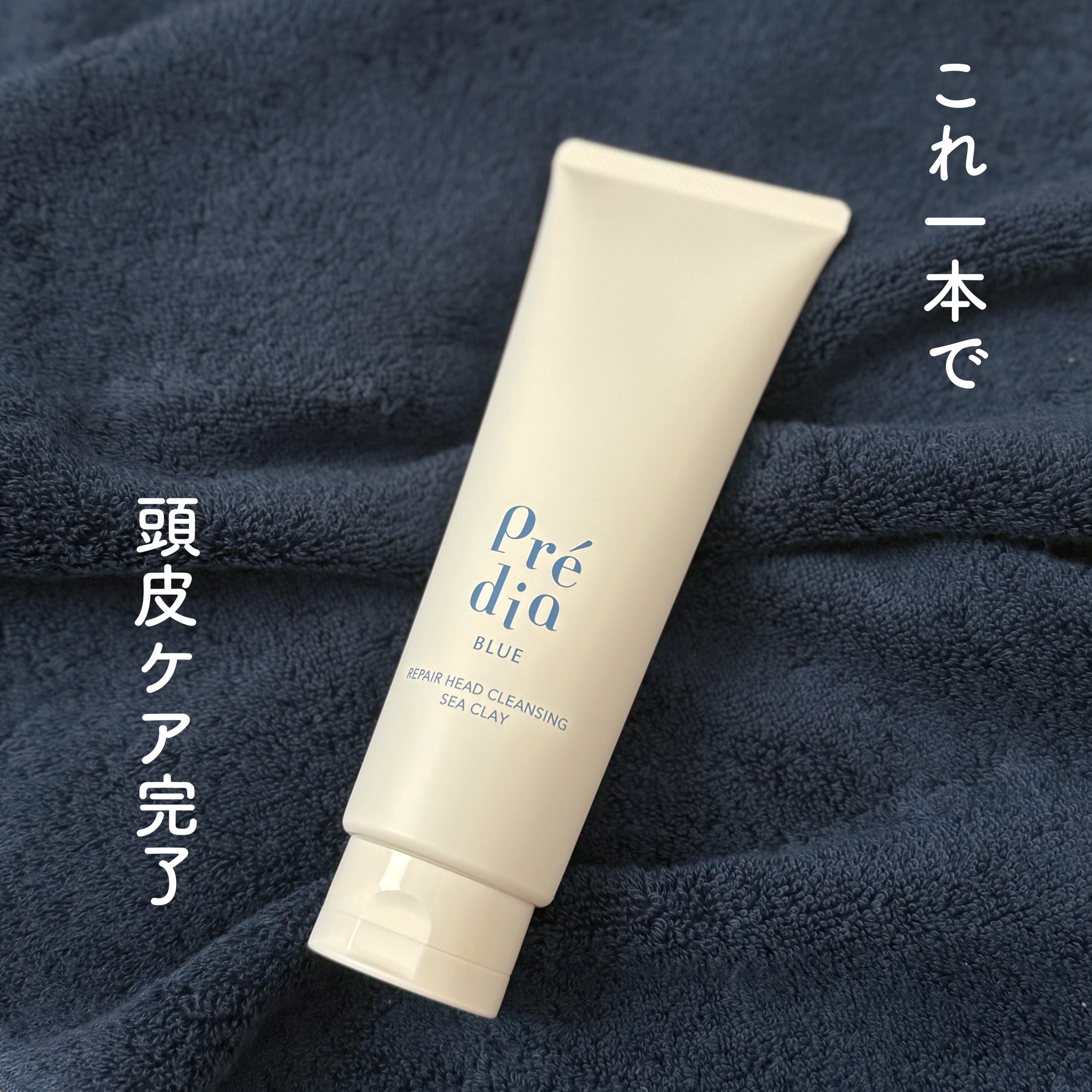 Prédia BLUE　リペア ヘッドクレンズ クレイ /Prédia/頭皮クレンジングを使ったクチコミ（1枚目）