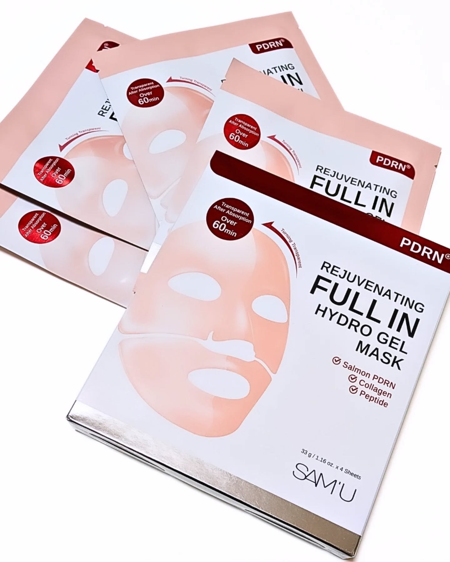 PDRNリジュべネティングフルインハイドロゲルマスク/SAM'U/シートマスク・パックを使ったクチコミ（1枚目）