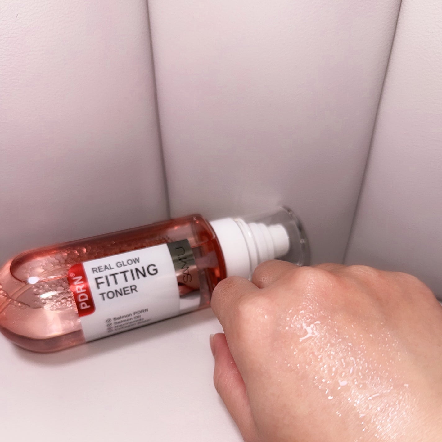 PDRNリアルグロウフィッティングトナー/SAM'U/ミスト状化粧水を使ったクチコミ(2枚目)