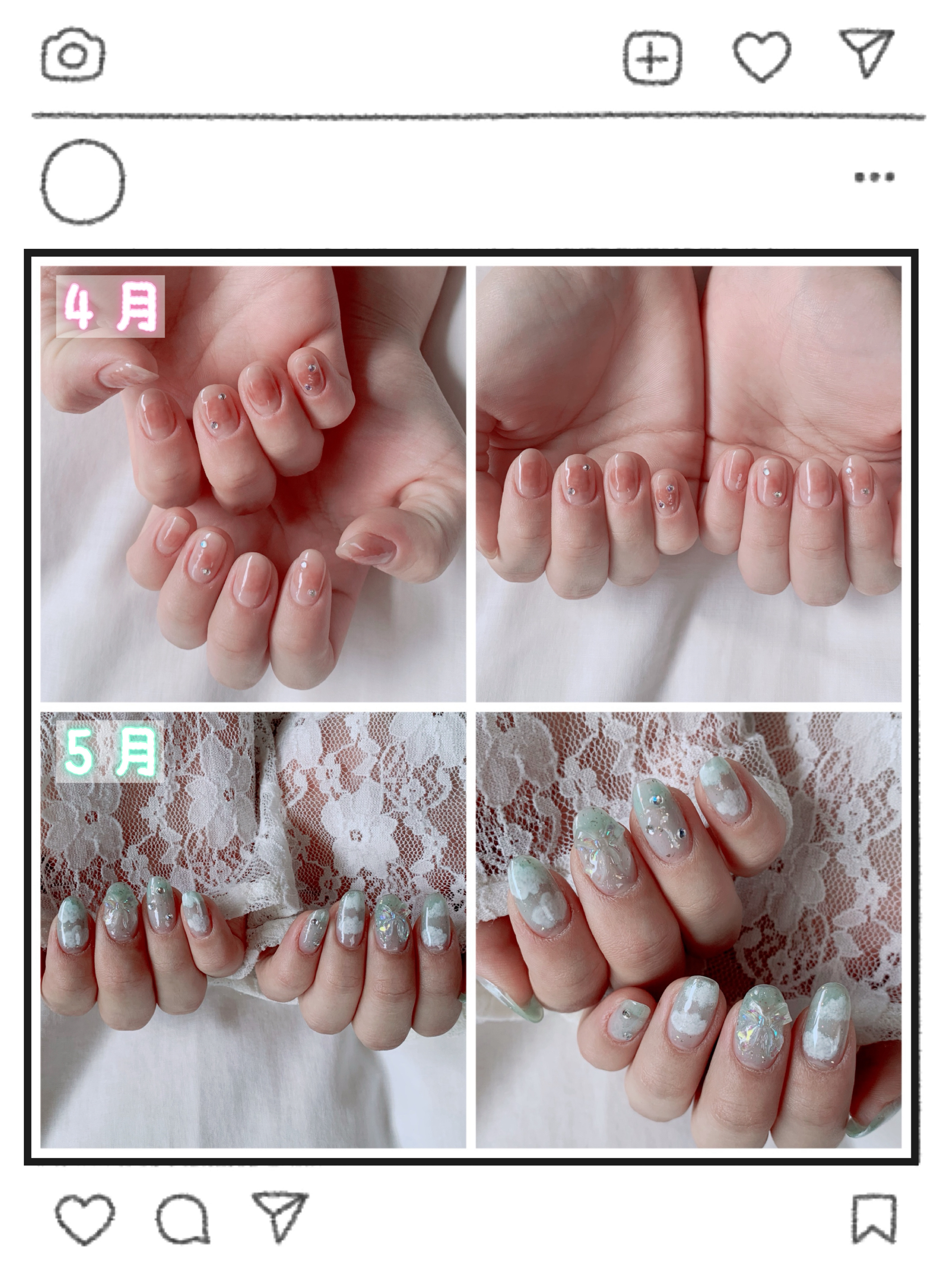 BRG ジェルネイル/DAISO/ジェルネイルを使ったクチコミ（3枚目）