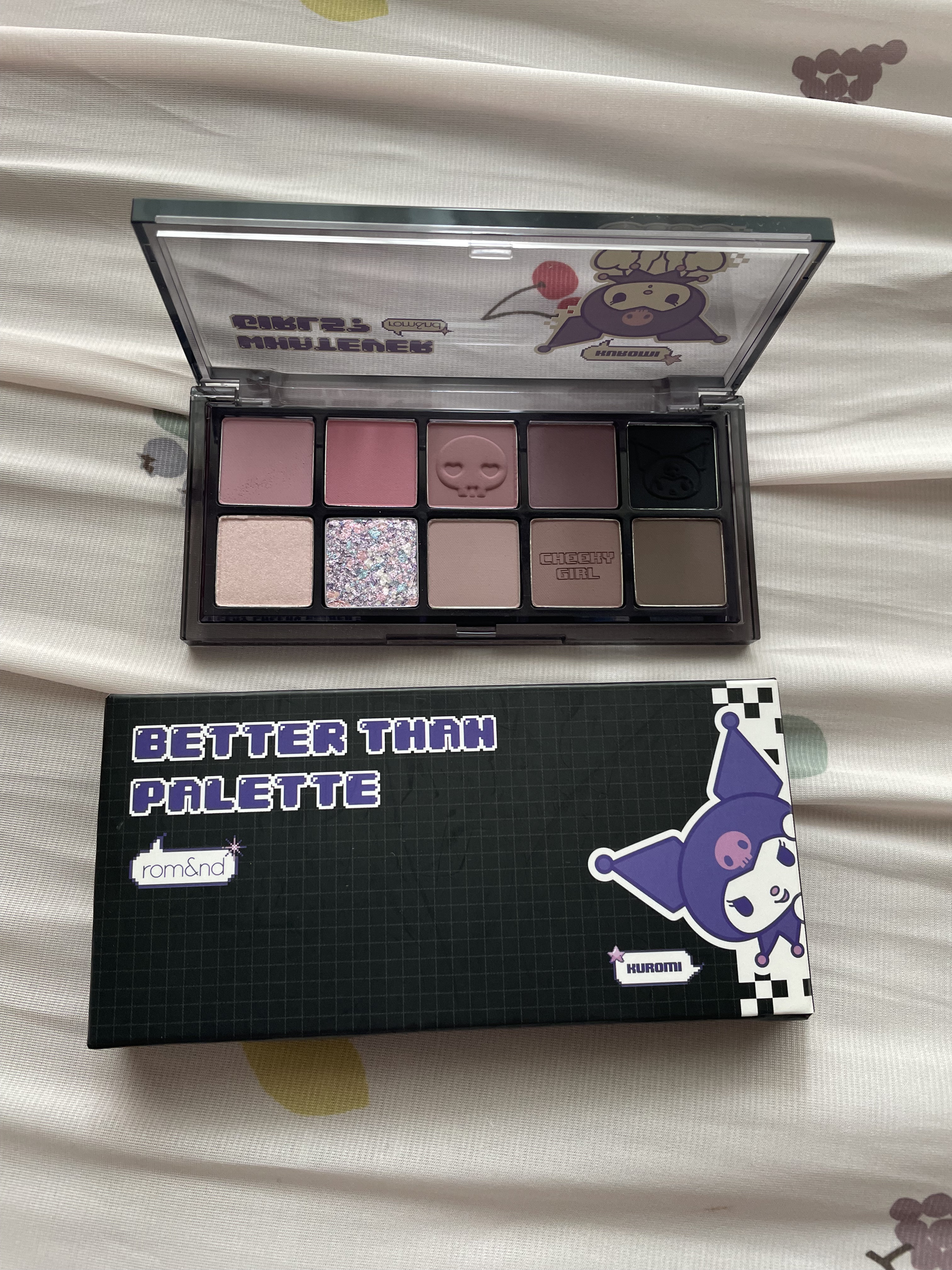 ベターザンパレット 11 チキチキガーデン(ロムアンド X クロミ)/rom&nd/アイシャドウパレットを使ったクチコミ（2枚目）