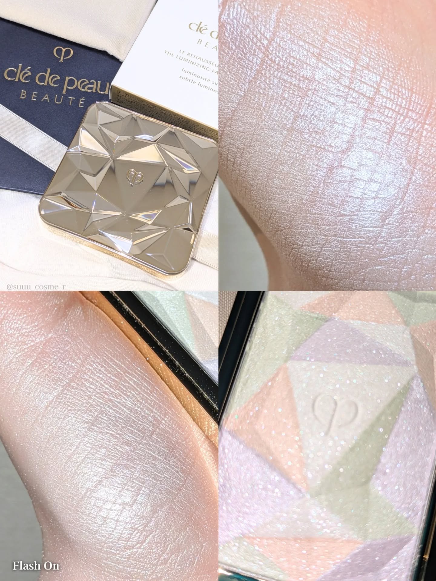 ル・レオスールデクラ /クレ・ド・ポー ボーテ/パウダーハイライトを使ったクチコミ（2枚目）