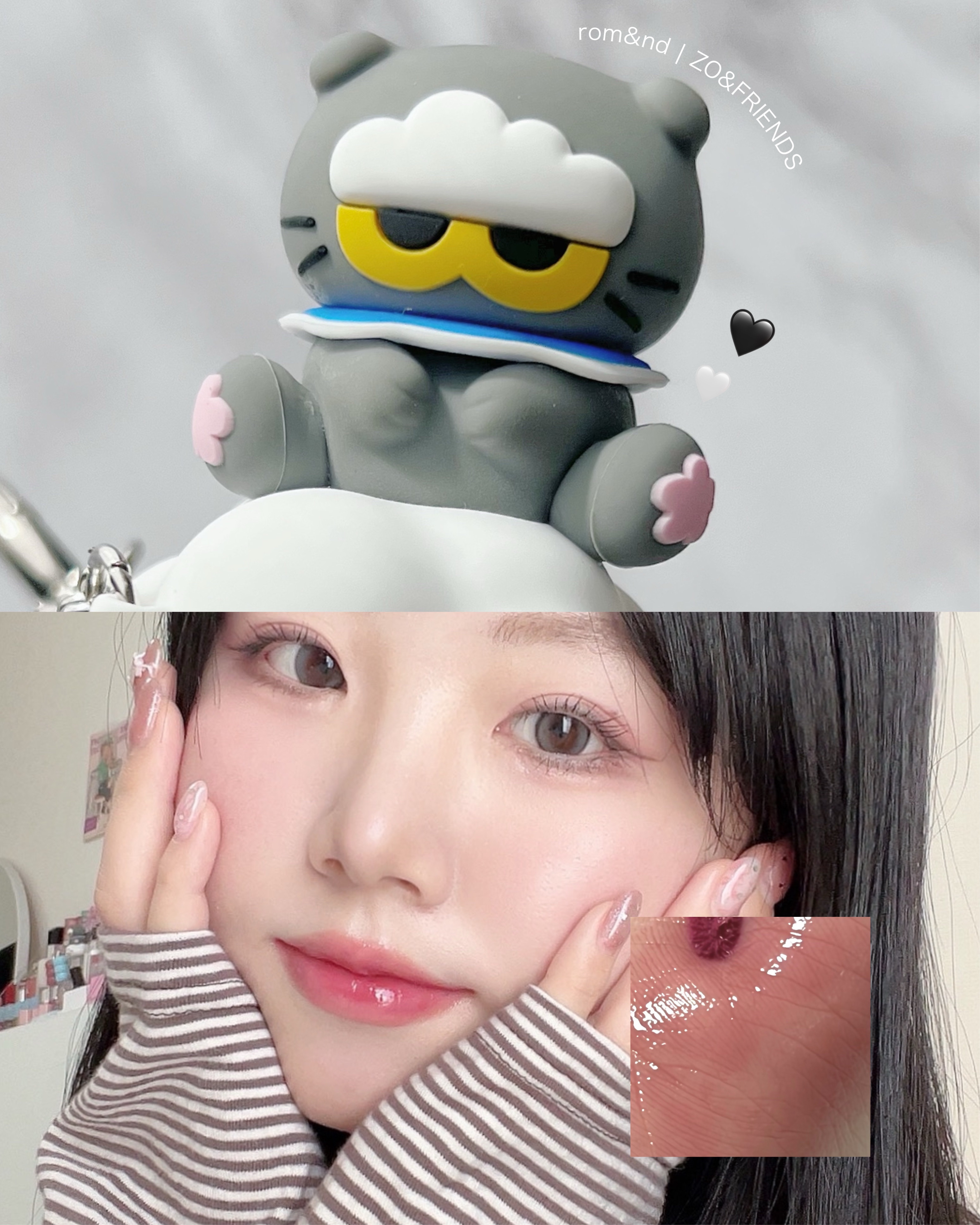 ザ ジューシーラスティングティント/rom&nd/リップティントを使ったクチコミ（1枚目）