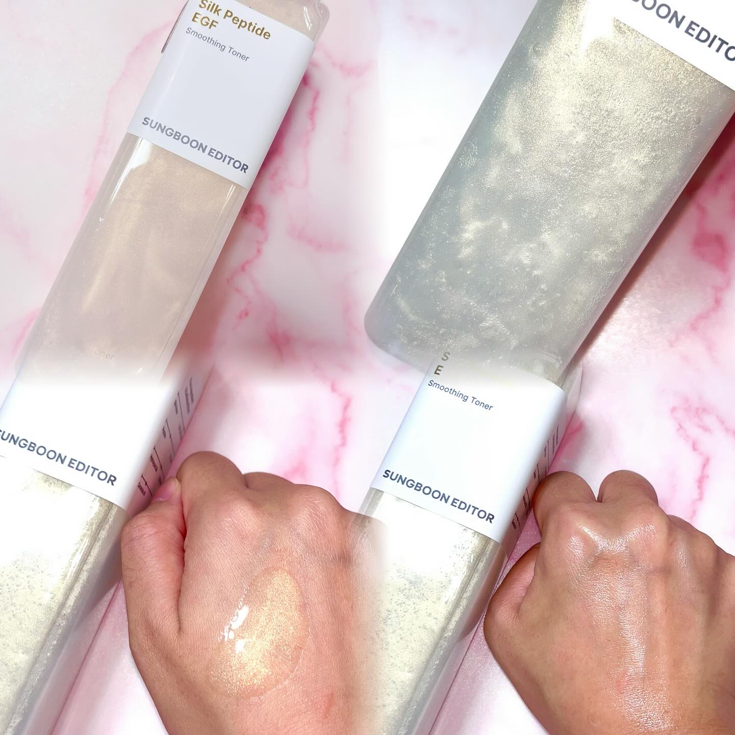 シルクペプチドEGFスムージングトナー/SUNGBOON EDITOR（成分エディター）/化粧水を使ったクチコミ（2枚目）