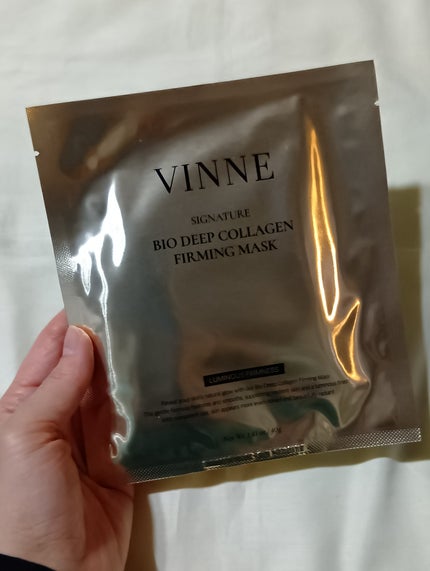 シグニチャーバイオディープコラーゲンファーミングマスク/VINNE /シートマスク・パックを使ったクチコミ(4枚目)