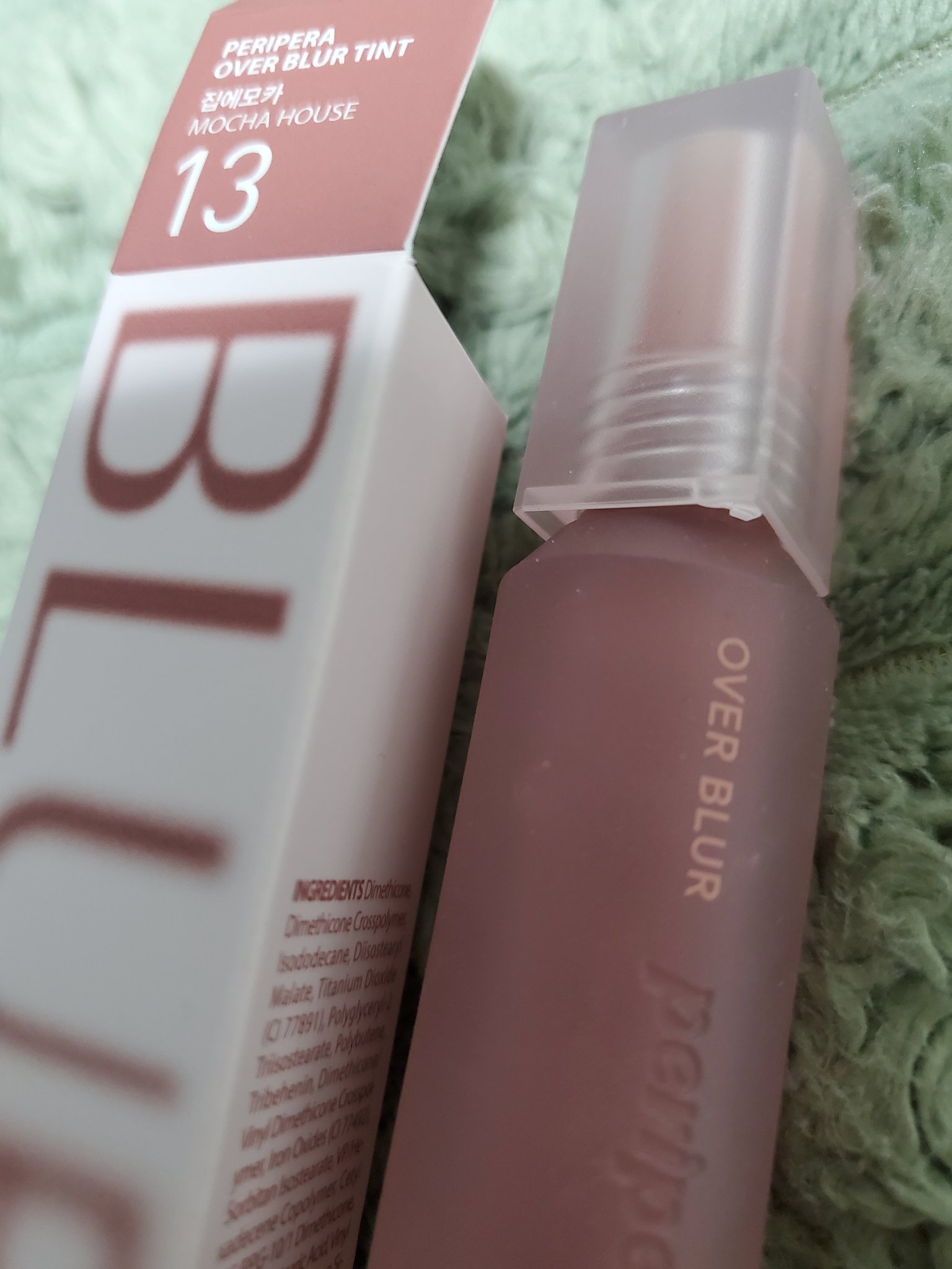  オーバー ブラー ティント/PERIPERA/リップティントを使ったクチコミ（1枚目）