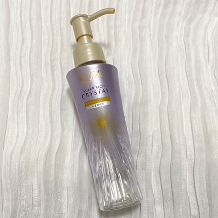 ラックス スーパーリッチクリスタル マルチダメージリペア ヘアオイル/LUX/ヘアオイルを使ったクチコミ(1枚目)