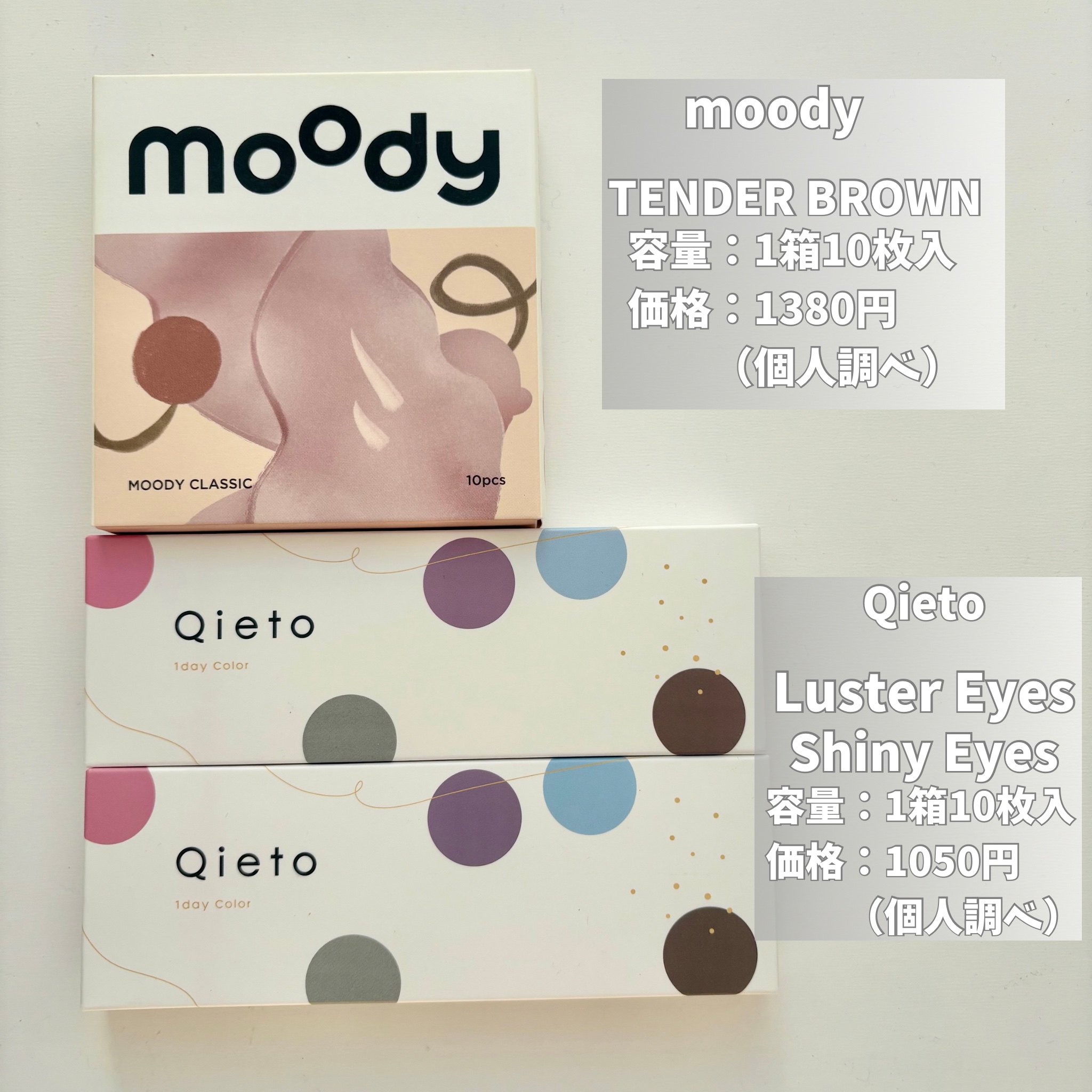 キエトワンデーカラー/Qieto/カラーコンタクトレンズを使ったクチコミ（2枚目）