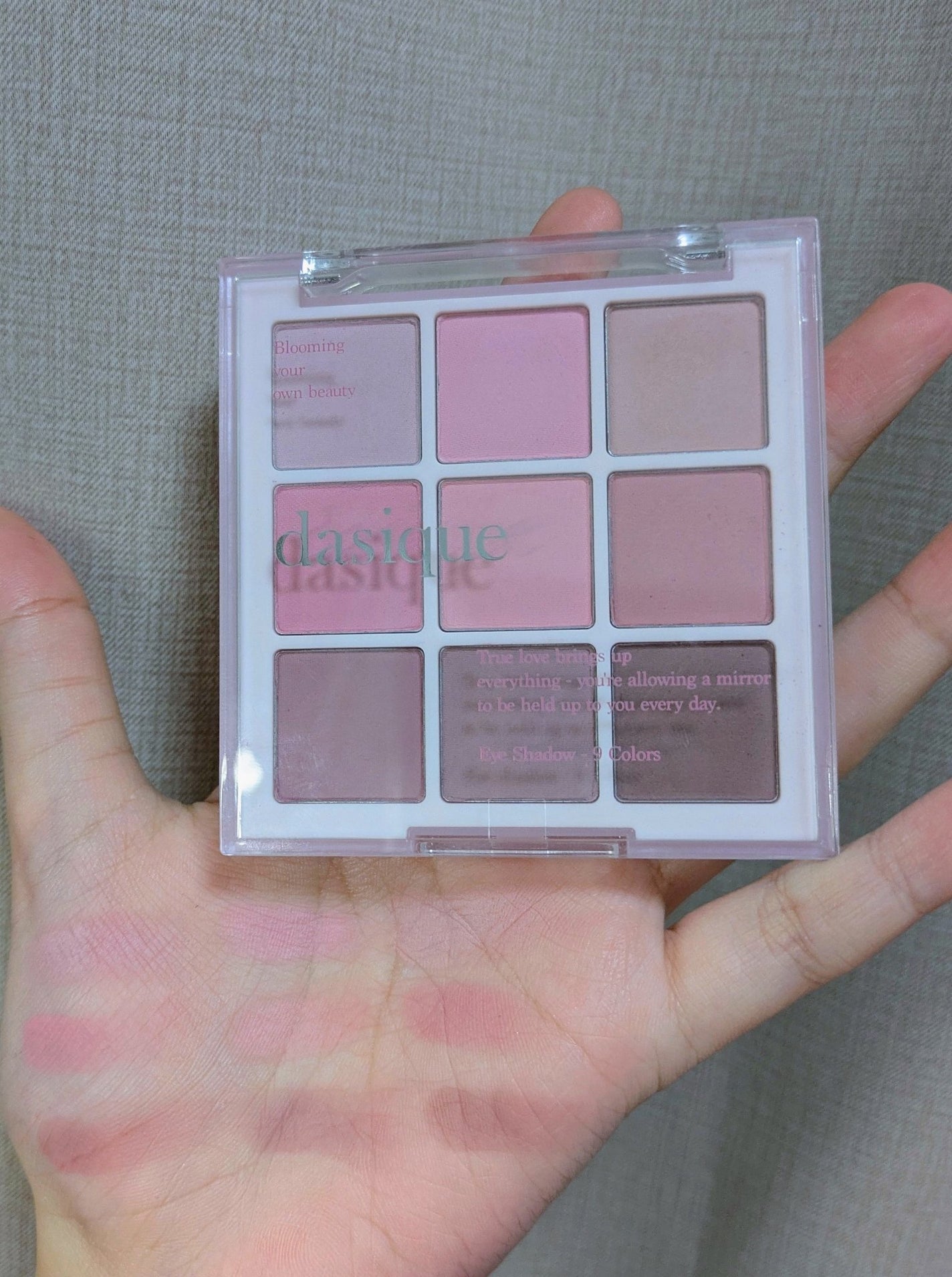 シャドウパレット/dasique/アイシャドウパレットを使ったクチコミ(1枚目)