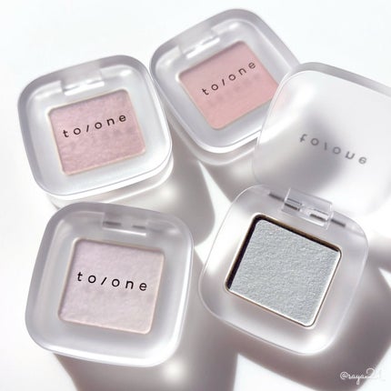 トーン ペタル フロート アイズ/to/one/単色アイシャドウを使ったクチコミ(1枚目)