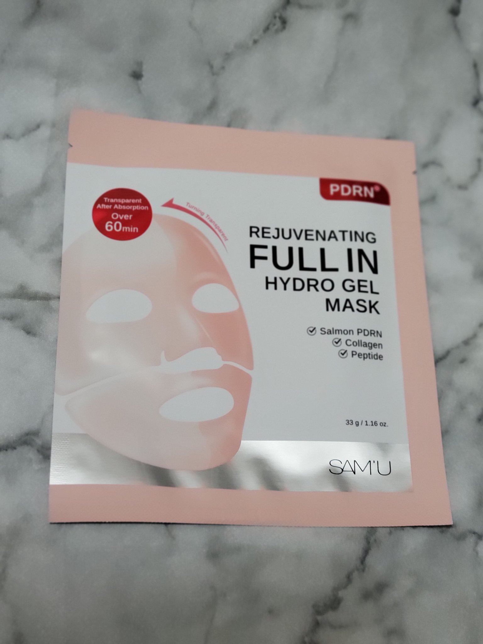 PDRNリジュべネティングフルインハイドロゲルマスク/SAM'U/シートマスク・パックを使ったクチコミ（1枚目）
