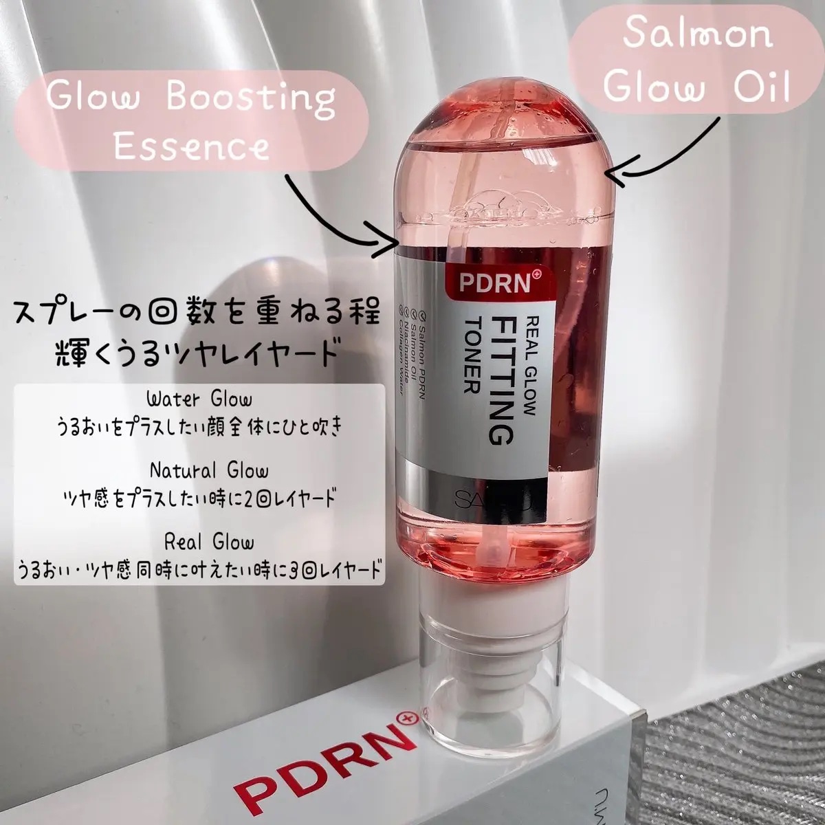 PDRNリアルグロウフィッティングトナー/SAM'U/ミスト状化粧水を使ったクチコミ（2枚目）