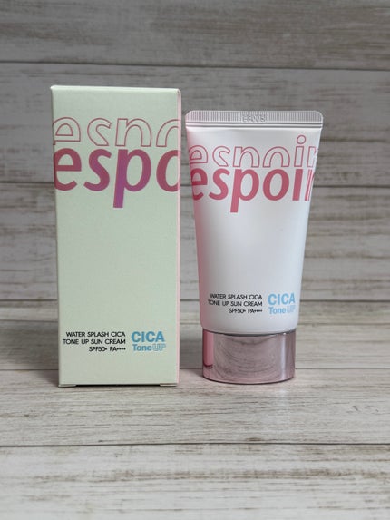 ウォータースプラッシュシカトーンアップクリーム/espoir/化粧下地を使ったクチコミ(2枚目)